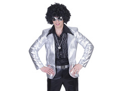 Marynarka Disco srebrna