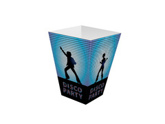 Pudełka na popcorn Disco - 6 szt.