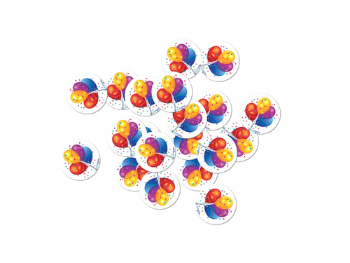 Konfetti urodzinowe Baloniki - 36 szt.