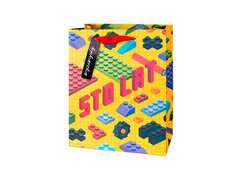 Torebka prezentowa Klocki - mała - 1 szt.