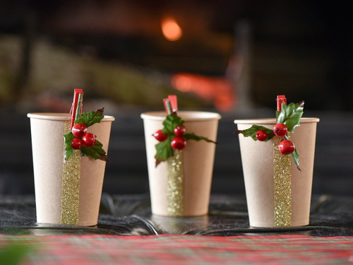 Kubeczki papierowe brązowe - 10 szt.