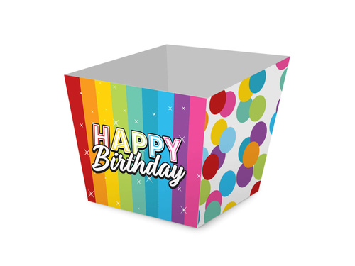 Pudełka na łakocie tęczowe - 5 szt.