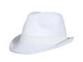 Kapelusz Gangstera biały - 1 szt.