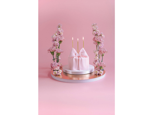 Świeczki urodzinowe złote - 14 cm - 12 szt.