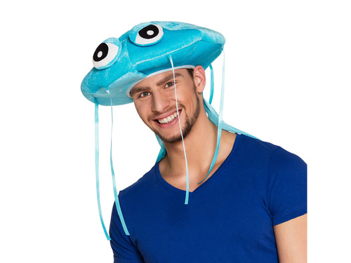 Czapka niebieska Meduza - 1 szt.