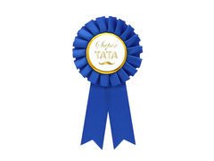 Kotylion Super Tata niebieski - 15,5 cm - 1 szt.