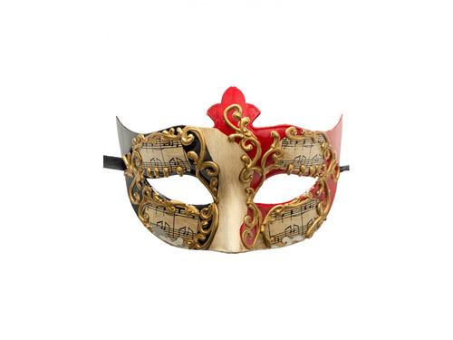 Maska karnawałowa złota