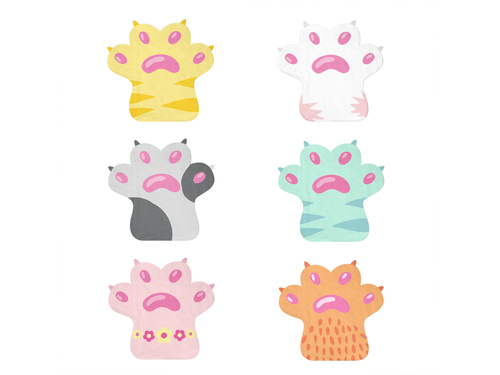 Serwetki urodzinowe Kotki - 32 cm - 12 szt.