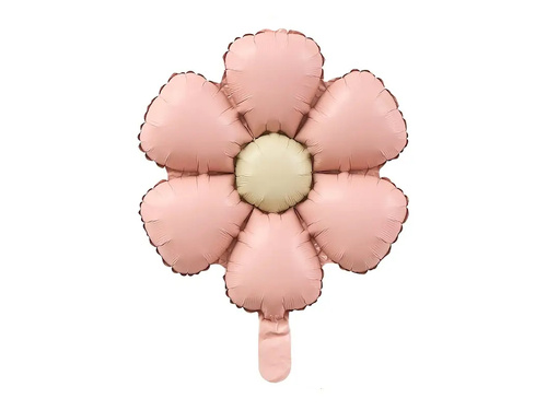 Balony foliowe Kwiaty różowe - 50 cm - 3 szt.