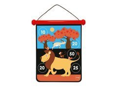 Gra dart dla dzieci - Rzutki magnetyczne - Safari