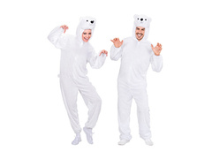 Zabawny strój niedźwiedzia polarnego