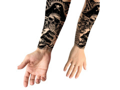 Tatuaż na przedramię Pirat - 1 szt.