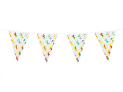 Baner flagi Jednorożec - 400 cm - 1 szt.