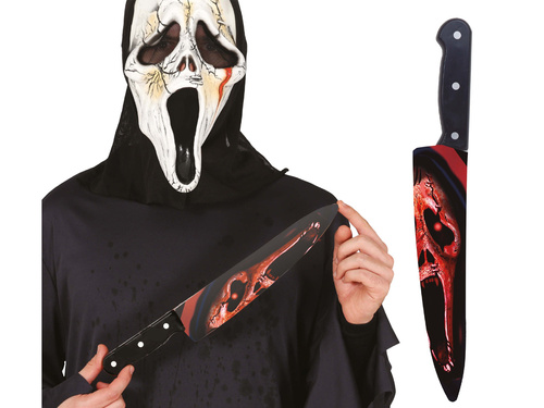 Nóż zabójcy na Halloween - 1 szt.