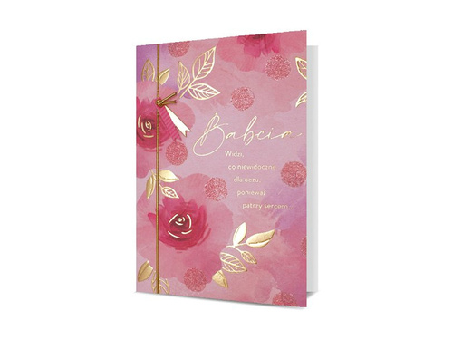 Kartka z kopertą na Dzień Babci - 1 szt.