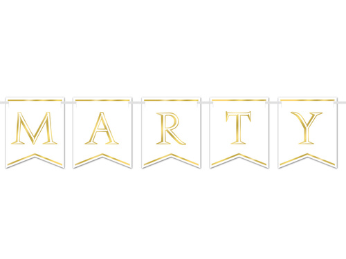 Baner flagi z personalizowanym imieniem na Komunię Świętą - 5 m