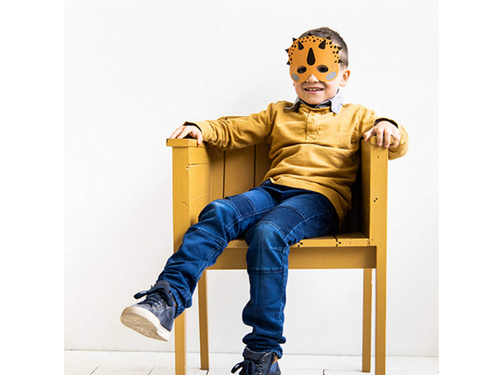 Maski papierowe Dinozaury - 6 szt.