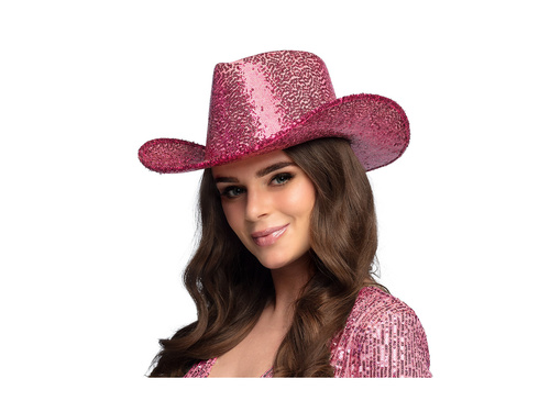 Kapelusz kowbojski Rodeo Party różowy