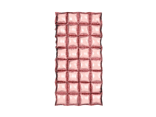 Balon foliowy kurtyna różowe złoto - 55 x 110 cm - 1 szt.