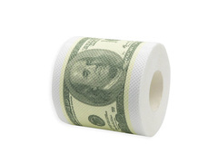 Papier toaletowy 100 dolarów $ - 1 szt.