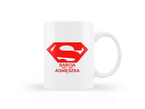 Kubek personalizowany na dzień babci - 330ml