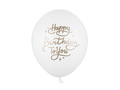 Balony z nadrukiem Happy Birthday to you - 30 cm - 50 szt.