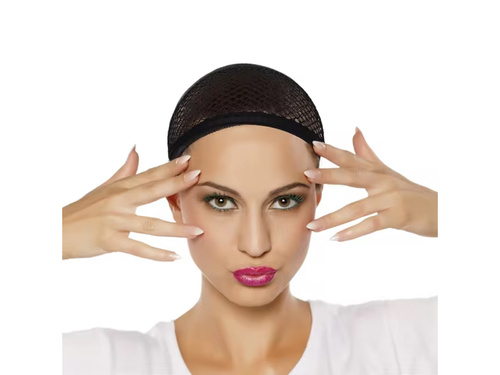 Czarny czepek pod peruki - 1 szt.