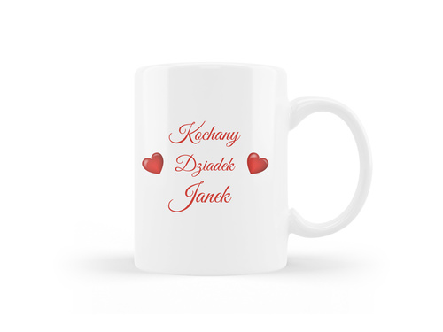 Kubek personalizowany na dzień dziadka - 330ml