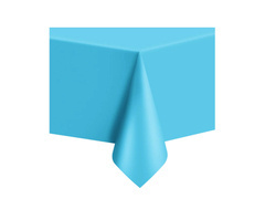 Obrus foliowy niebieski - 137 x 274 cm - 1 szt.