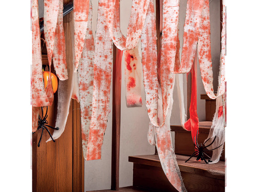 Dekoracja Zakrwawiony bandaż - 10 m - 1 szt.