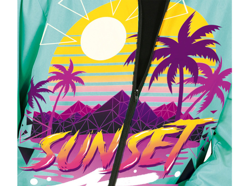 Kostium Disco Dres turkusowy - 1 szt.