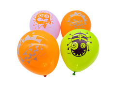 Balony lateksowe świecące LED - 25 cm - 4 szt.