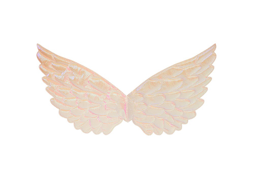 Skrzydła anioła perłowe - 23 x 45 cm - 1 szt.