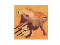 Serwetki urodzinowe T-Rex - 33 cm - 20 szt.