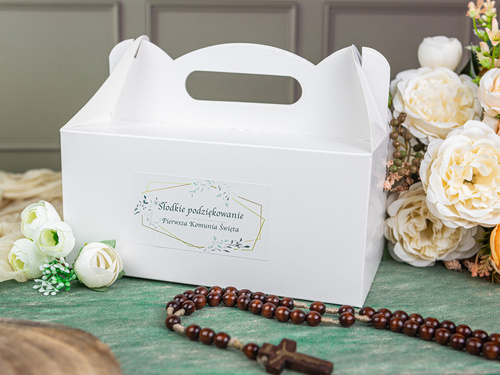 Naklejki na pudełka na ciasto - 30 szt.