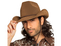 Kapelusz kowbojski brązowy - 1 szt.