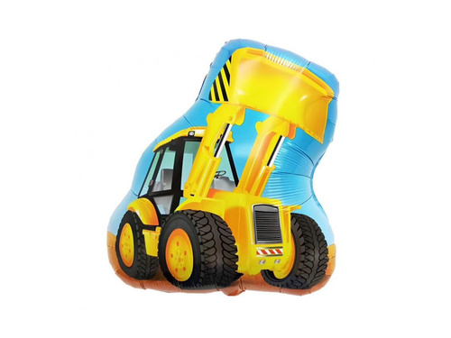 Balon foliowy Koparka- 48x43cm - 1 szt.