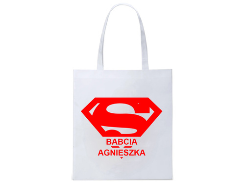 Torba na zakupy z imieniem na dzień babci - 1 szt.
