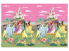 Obrus urodzinowy Princess - Księżniczki - 120 x 180 cm - 1 szt.