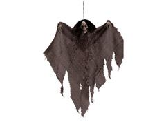 Dekoracja wisząca Szkielet szary - 50 cm - 1 szt.