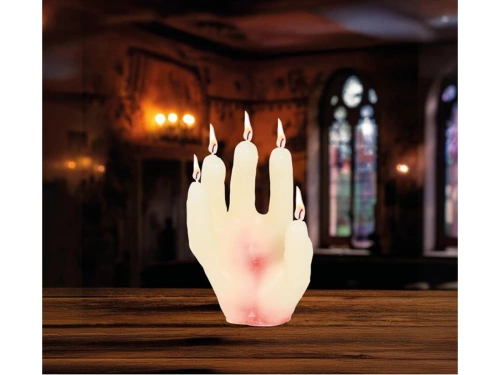 Świeczka Odcięta Dłoń - 14 cm - 1 szt.