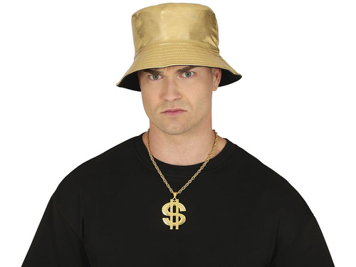 Złoty łańcuch Dolar - 1 szt.