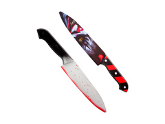 Nóż zabawkowy klauna z horroru - 31 cm