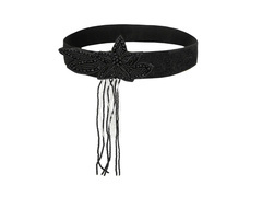 Opaska lata 20 Retro czarna - 1 szt.