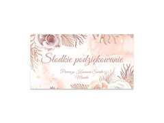Naklejki personalizowane na pudełka na ciasto - 30 szt.