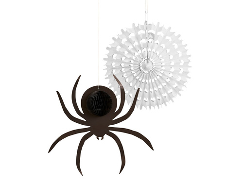 Zestaw Rozet Pająk i Pajęczyna - 2 szt.