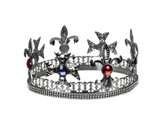 Korona Króla srebrna - 1 szt.