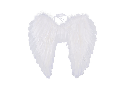 Skrzydła anioła białe - 50 x 50 cm - 1 szt.