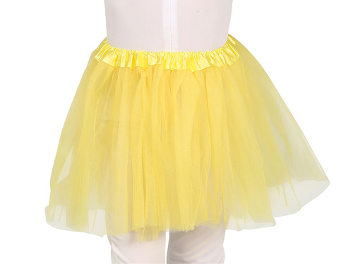 Spódniczka Tutu dla dziewczynki - żółta - 30 cm - 1 szt.