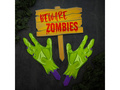 Dekoracja zewnętrzna Zombie - 30cm x 25cm - 1 szt.